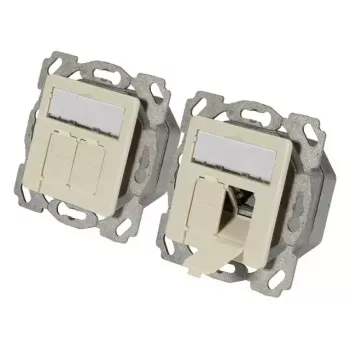 Stopcontact 2 x RJ-45 EFB Elektronik ET-25133.1V1