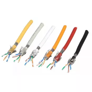 Netwerkkabel EFB Elektronik MK7104.100GR S/FTP Cat7 100 m groen