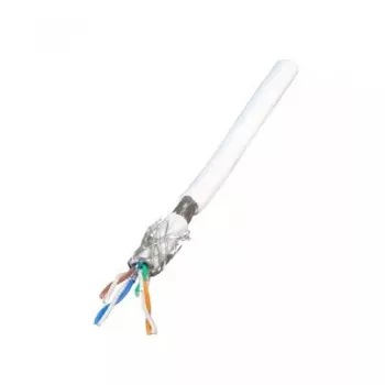 Netwerkkabel EFB Elektronik MK7104.100W S/FTP Cat7 100 m wit