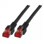 Netwerkkabel EFB Elektronik K5515.40 zwart 40 m Cat6 S/FTP