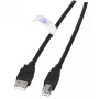 USB-kabel EFB Elektronik K5203.1,8 1,8 m USB A USB B zwart
