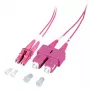 Glasvezelkabel EFB Elektronik O0323.1-1.2 1m 2x SC 2x LC