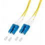 Glasvezelkabel EFB Elektronik O0350.5-1.2 5 m 2x LC geel