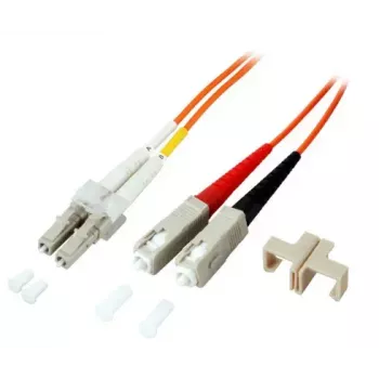 Glasvezelkabel EFB Elektronik O0320.35 35 m LC SC oranje