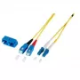 Glasvezelkabel EFB Elektronik O0360.35 35 m LC SC geel
