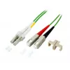 Glasvezelkabel EFB Elektronik O0323.3OM5 3 m 2x SC 2x LC groen