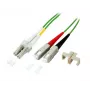 Glasvezelkabel EFB Elektronik O0323.5OM5 5 m 2x SC 2x LC groen