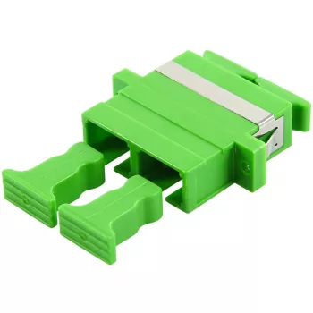 Glasvezeladapter EFB Elektronik LFA120 SC/SC, multimode, limoenkleurig