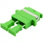 Glasvezeladapter EFB Elektronik LFA120 SC/SC, multimode, limoenkleurig