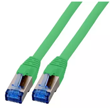 Netwerkkabel EFB Elektronik K5525FGN.0,5 RJ-45 Cat6a 0.5 m groen