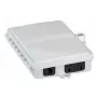 Glasvezel buitenwandverdeelbox EFB Elektronik FTTH, 2x SC Simplex of LC Duplex, IP65