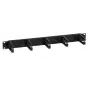 Kabelmanagementpaneel EFB Elektronik 699992TS, 19 inch (48,3 cm), 482,6 × 44,5 mm, zwart kunststof