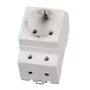 Stopcontact EFB Elektronik EK633.1 grijs