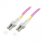 Glasvezelkabel EFB Elektronik O0319.2 — OM4, 2 m, LC naar LC, 50 µm, vollduplex, violet