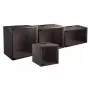 Wandgemonteerd rack EFB Elektronik WGB-1906TS.60 6U, zwart, maximale draaglast 80 kg