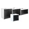 Wandmontage server-/netwerkrack EFB Elektronik WGB-1912WS.45 12U wit, max. draagvermogen 80 kg
