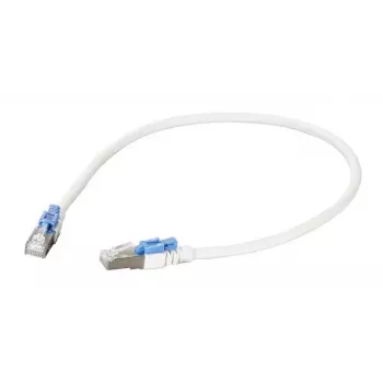 Netwerkkabel EFB Elektronik K5539WS.1 Cat6a S/FTP (S-STP) wit 1 m RJ-45