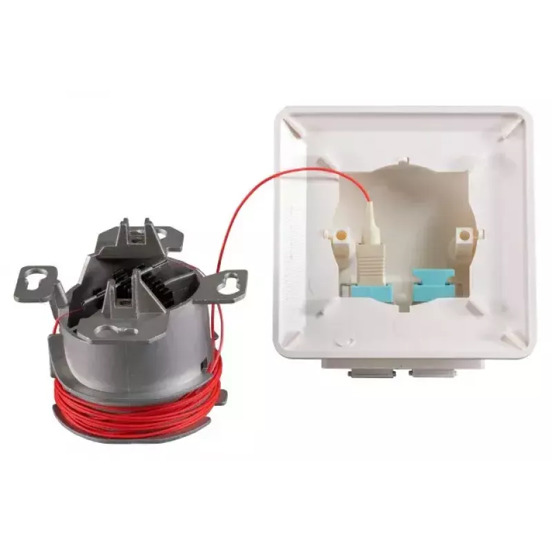 Inbouw FTTH-data-aansluitdoos EFB Elektronik FTTH-OUTLET-SC-OM3 wit
