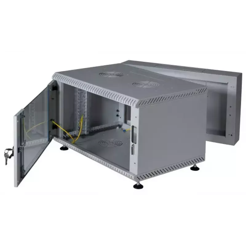 EFB Elektronik 691618VGR.60 19-inch wandkast 18U, 600 mm diepte, lichtgrijs (RAL7035)