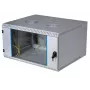 EFB Elektronik 691618VGR.60 19-inch wandkast 18U, 600 mm diepte, lichtgrijs (RAL7035)