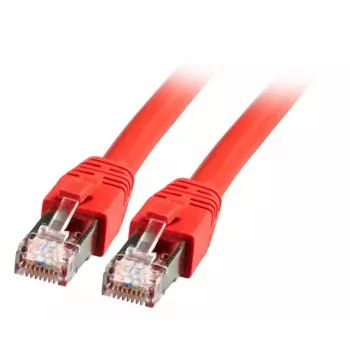 Netwerkkabel EFB Elektronik K5528RT.10 RJ-45 Cat8.1 10m Rood