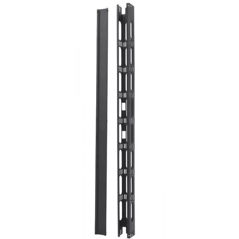 Kabelmanagementpaneel EFB Elektronik PRO-VKM42.GR staal zwart 100 mm