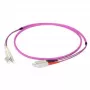 Glasvezelkabel EFB Elektronik O0323FT.50 50 m LC SC paars