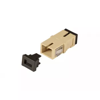 Glasvezel-adapter SC/PC EFB Elektronik 53513.1OM5 lichtgroen