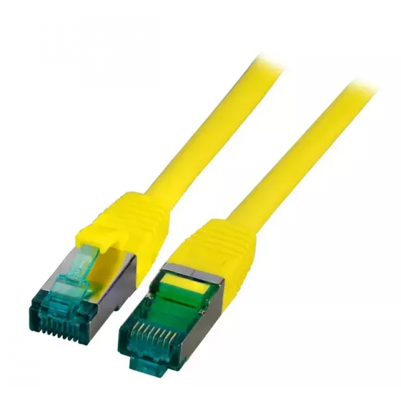 Netwerkkabel EFB Elektronik MK6001.20Y RJ-45 Cat6a 20 m geel