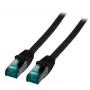 Netwerkkabel EFB Elektronik MK6001.25B RJ-45 Cat6a 25 m zwart