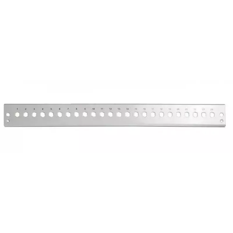 Patchpaneel-accessoire EFB Elektronik VSB-FP-12ST-S — 1HE rackmontage voor glasvezelkabel (ST, rackmontage)