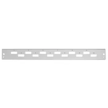 Patchpaneel-accessoire EFB Elektronik VSB-FP-6SC-D-H — 1HE rackmontage glasvezelpaneel, SC-duplex-poorten