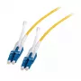 Glasvezelkabel EFB Elektronik DJP-LCLCOS2-UNI-20 — OS2 singlemode, LC–LC stekker, 20 m, vollduplex