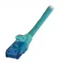 Netwerkkabel EFB Elektronik K8109GN.0 0,5 m Cat6a U/UTP RJ-45 groen