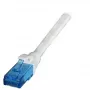 Netwerkkabel EFB Elektronik K8109GR.2 — Cat6a U/UTP, RJ-45 naar RJ-45, 2 m, grijs