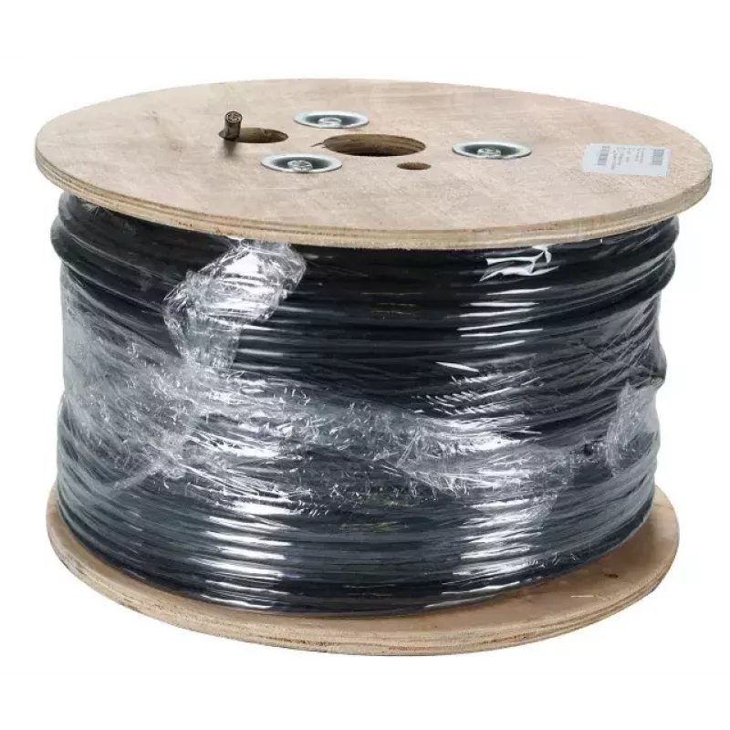 Netwerkkabel EFB Elektronik 99733.50-CPR Cat.7 S/FTP (S-STP) zwart 50 m