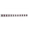 Patchpanel-accessoire EFB Elektronik SB-FP-12SC-D-V-OM4 — 1U rackmontage, 432×13×43,5 mm, grijs