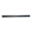 Patchpaneel-accessoire EFB Elektronik SB-FP-24SC-D-V-OM4 — 1HE rackmontage, 432×13×43,5 mm, grijs