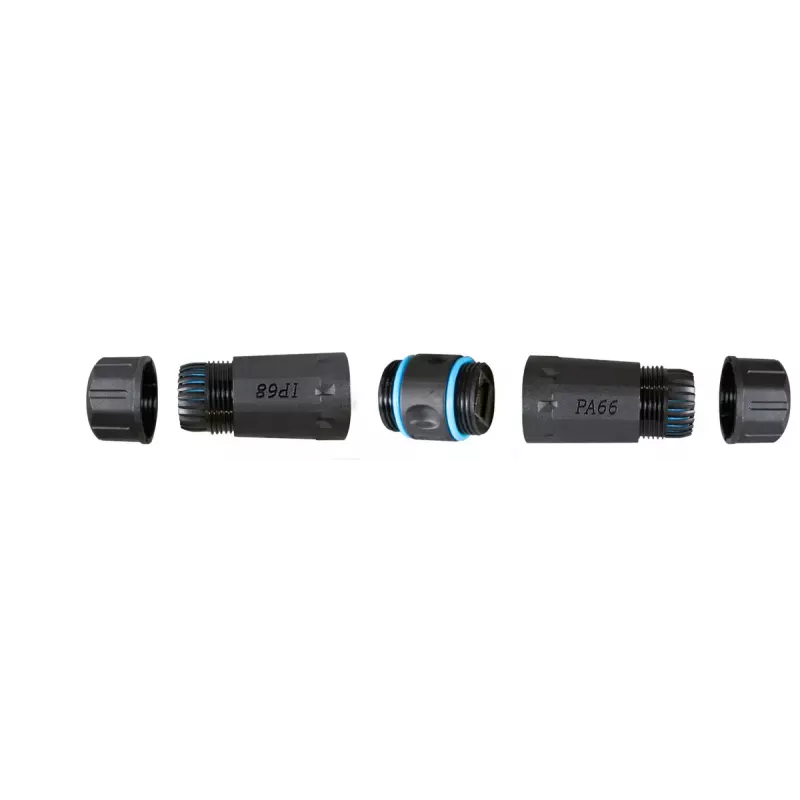 RJ45 Cat.6 IP68-adapter EFB Elektronik model IP68DFKRJ45WP – waterdichte ethernetstekker