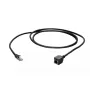 Netwerkkabel EFB Elektronik K5546SW.10 RJ-45 Cat6a 10 m zwart