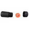 EFB Elektronik IP68DFKRJ456AWP kabelverbinder 2x RJ-45 zwart