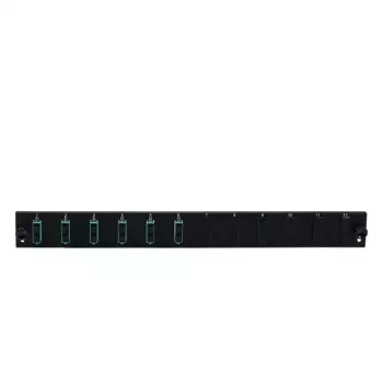 Patchpanel-accessoire EFB Elektronik SB-FP-6SC-D-V-OM4 — rackmontage 1U, 432×13×43,5 mm, grijs