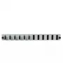 Patchpaneel-accessoire EFB Elektronik SB-FP-6SC-D-V-OS2 — 1HE rack, 432×13×43,5 mm, grijs