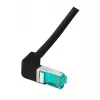 Netwerkkabel EFB Elektronik MK6001W.0,5B 0,5 m Cat6a S/FTP zwart