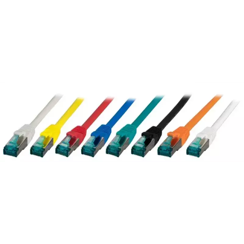 EFB Elektronik MK6001.10BR Netwerkkabel bruin 10 m Cat6a S/FTP