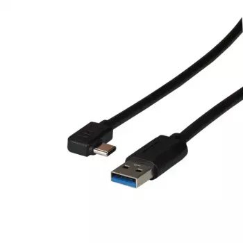 USB-A-naar-USB-C-kabel EFB Elektronik EBUSBC-USBC5GAK.1 — 1 m, USB 3.2 Gen 1 (5 Gbit/s), zwart