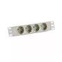 Verlengsnoer EFB Elektronik EK631DE.10GR 2 m 4 stopcontacten binnen grijs