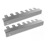 Montageset EFB Elektronik 46017N.10, metallic afwerking, accessoireset voor elektronica-behuizing
