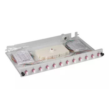 Patchpanel EFB Elektronik B71901L48OM4 1U LC OM4 grijs