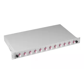 Patchpanel EFB Elektronik B71901L48OM4 1U LC OM4 grijs